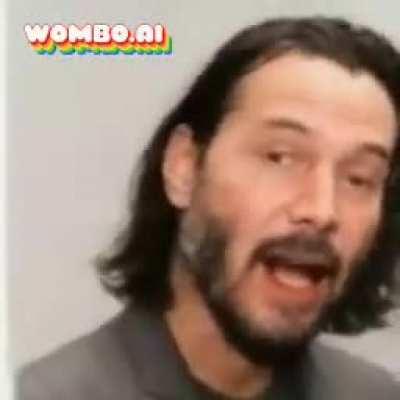 Blursed Keanu