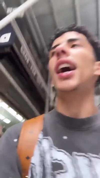 Bro had no idea who he was or probably just wanted some change 😭