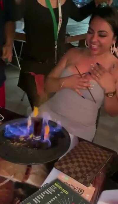 Celebration to hospital visit just like that.