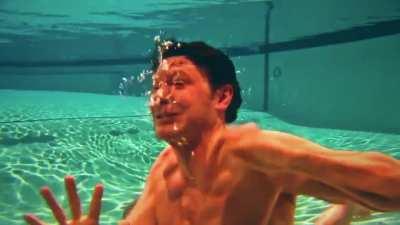 WCGW swim without goggles