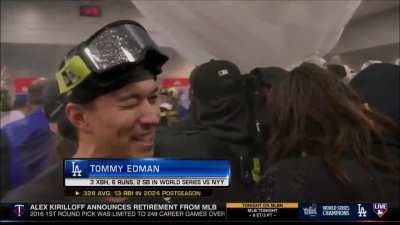 Lauren Shehadi (MLB Network) - Dodgers vs. Yankees (10-30-2024)