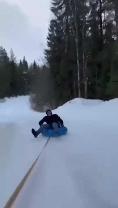 Dashing through the snow...