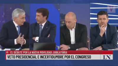 En LN+ cuestionaron a los jubilados por 