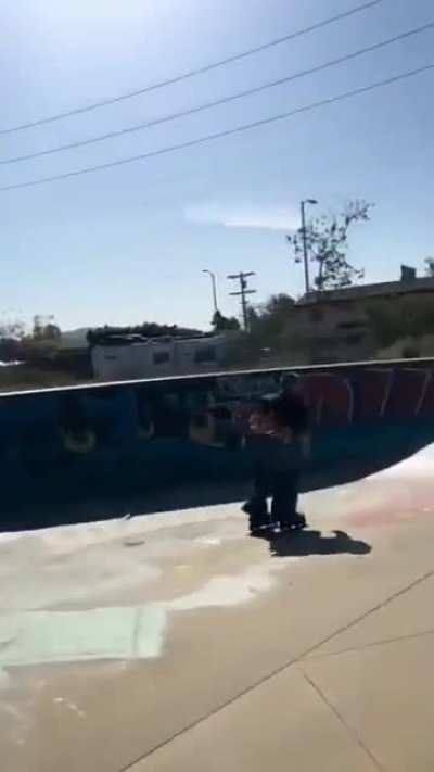 Bro proving that your physical appearance does not define your athletic ability