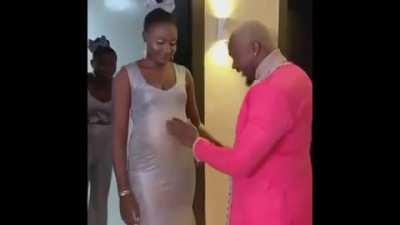 Nigerian Man Shows Off His 6 Pregnant Girlfriends!