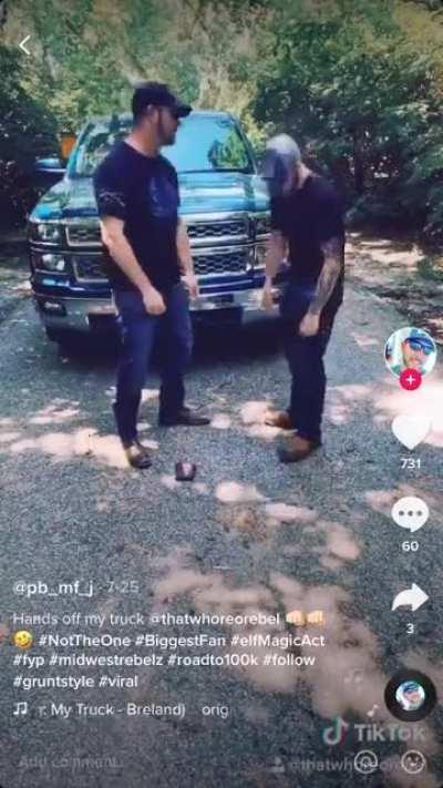 The truck is now safe