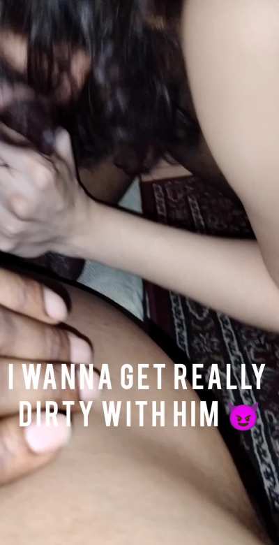 Hubby's friend knows how to own me better when he's not around