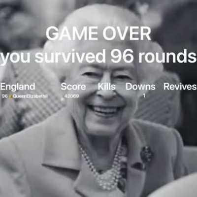 You survived 96 rounds
