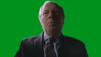 a green screen of chuck's chicanery speech