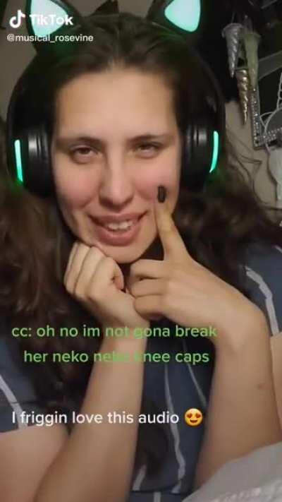 She friggin loves this audio 😍