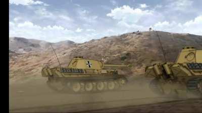If Girls und Panzer das finale part 3 is an average War Thunder match (featuring War Thunder music and historically accurate WT player reaction, probably)