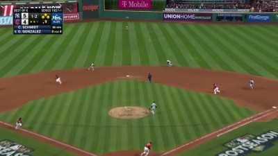 [Highlight] [Highlight] Oscar Gonzalez walks off the Yankees with a 2 RBI hit in the 9th!