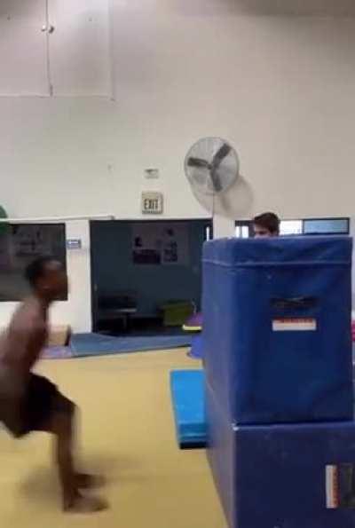 He just keeps jumping higher and higher