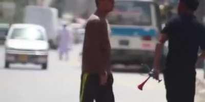 Dude gets a tight slap which makes him reevaluate his life decisions