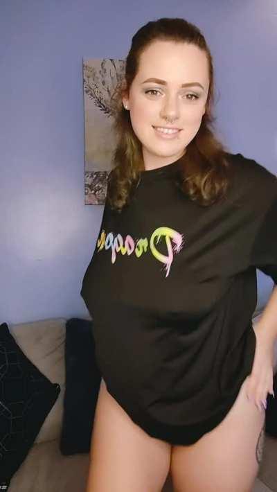 I hope you never get tired of me wearing your t shirts 😘