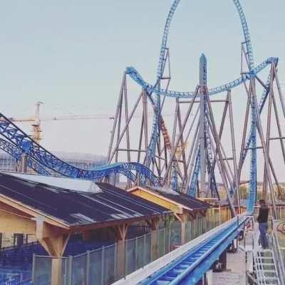 [Hurricane Roller Coaster, Suzhou Forest World] now testing, video courtesy of Mack Rides