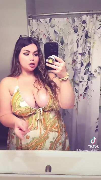 She’s tempting - Cherryxoviolet on most socials 