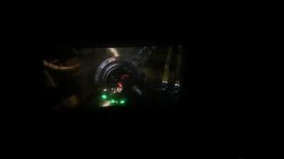 Otto saves the spidermen from electro