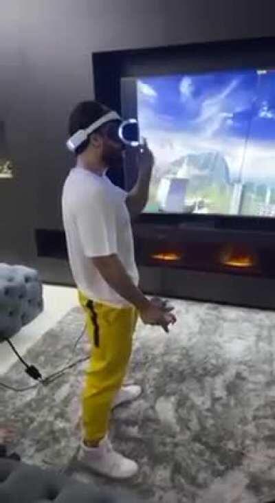 They kept telling him to jump.