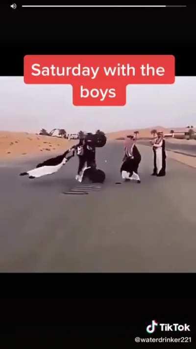 Saturday with the boyz