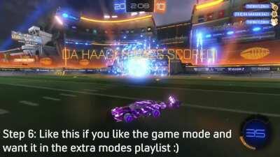 A quick tutorial on the football mode :) please add this to extra modes psyonix!!