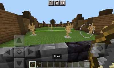 My Minecraft Aim Practice Build!