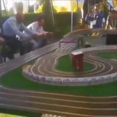 Slot car racing