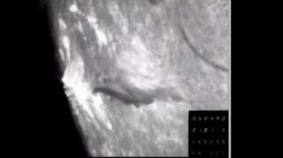 The magniture of this shockwave following an explosion at the sun during a solar flare is beyond comprehension.