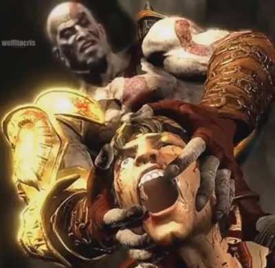 Me digam aí, oq Kratos fala no final?