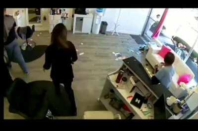 Just trying to get a haircut.