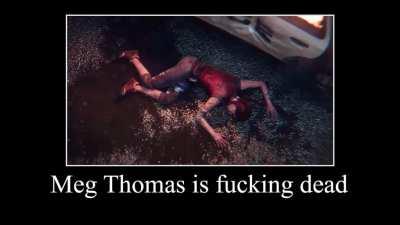 She's dead, holy shit they fucking killed her