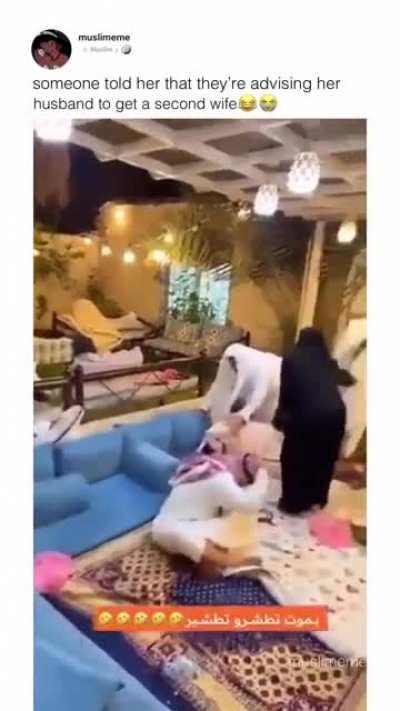 They advised him to get a second wife. It didn't go well.