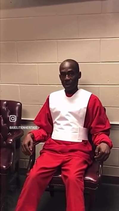 Leaked footage of sheriffs deputies and COs at the Rankin County Jail in Mississippi testing a “shock vest” on an intellectually disabled inmate named Larry Buckhalter. Larry was given a can of coke for enduring the torture.