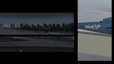 Top Gear inpired Flightsim intro