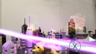 Just finished this huge stop motion project using most of my Godzilla figures!