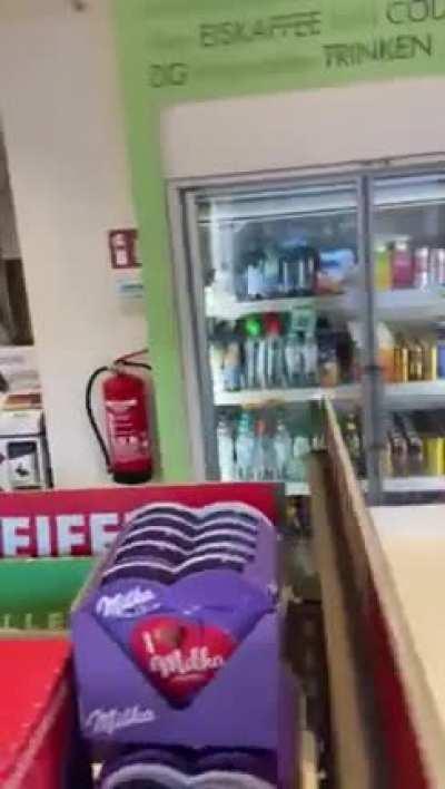 Dunno if she took too much or is just angry with gas prices