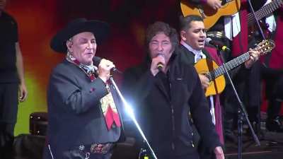 Amor Salvaje - el Chaqueño Palavecino ft. Javier Milei festival de Jesus María 2026