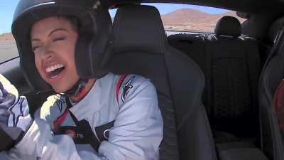 Speed achievement unlocked for Liza Koshy on the world's fastest AMA, Think Faster.