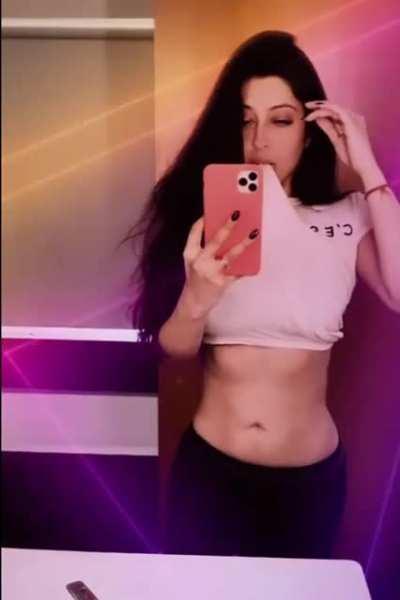 Sonarika Bhadoria - post workout compilation.