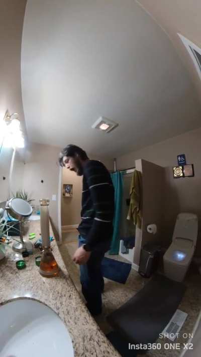 Buzzed and dropped the bowl