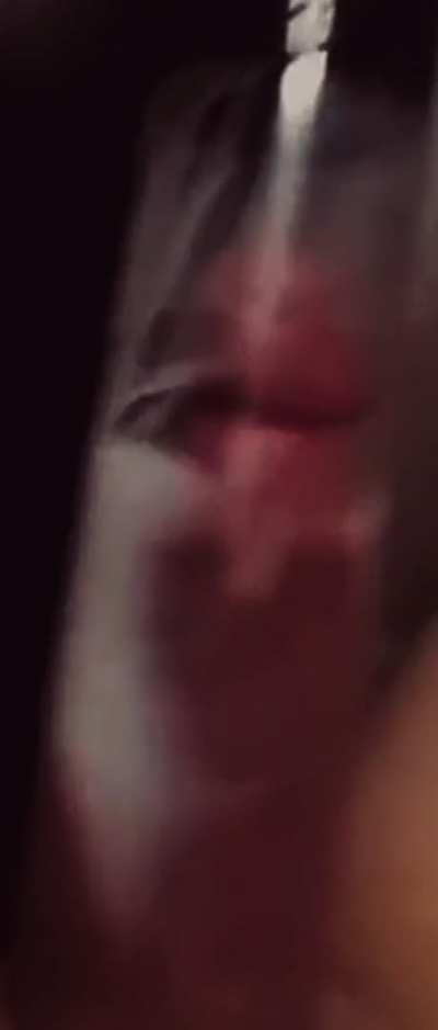 Your getting pumped full.