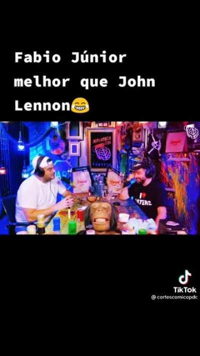 Fabio Junior melhor que John Lennon
