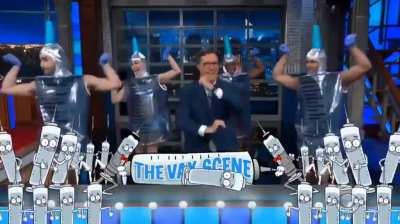 Even if the vaccines were in fact 100% safe AND 100% effective, Stephen Colbert still deserves to be sent to Nuremberg Two for crimes against humanity (video evidence)