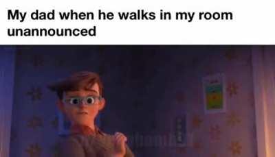 Should’ve knocked first