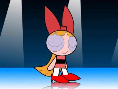 Blossom's rockin' the runway