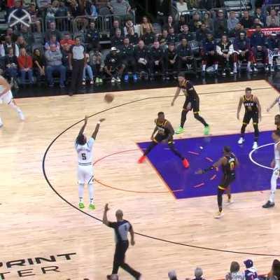 [Highlight] Michael Porter Jr. with the DIME to KCP who hits the 3!