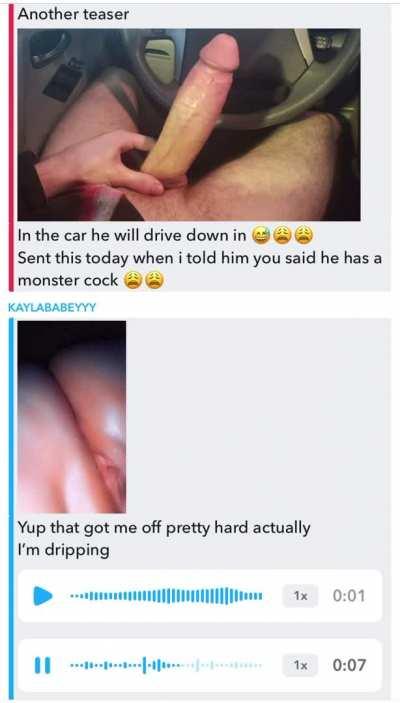 Girl reacting to Monster Cock 🔈*sound on*