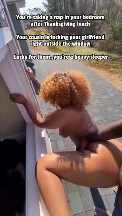 They have to burn energy and calories after the big Thanksgiving lunch