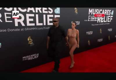 Ye at red carpet