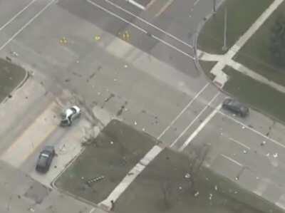 Passing on the right - Police Chase